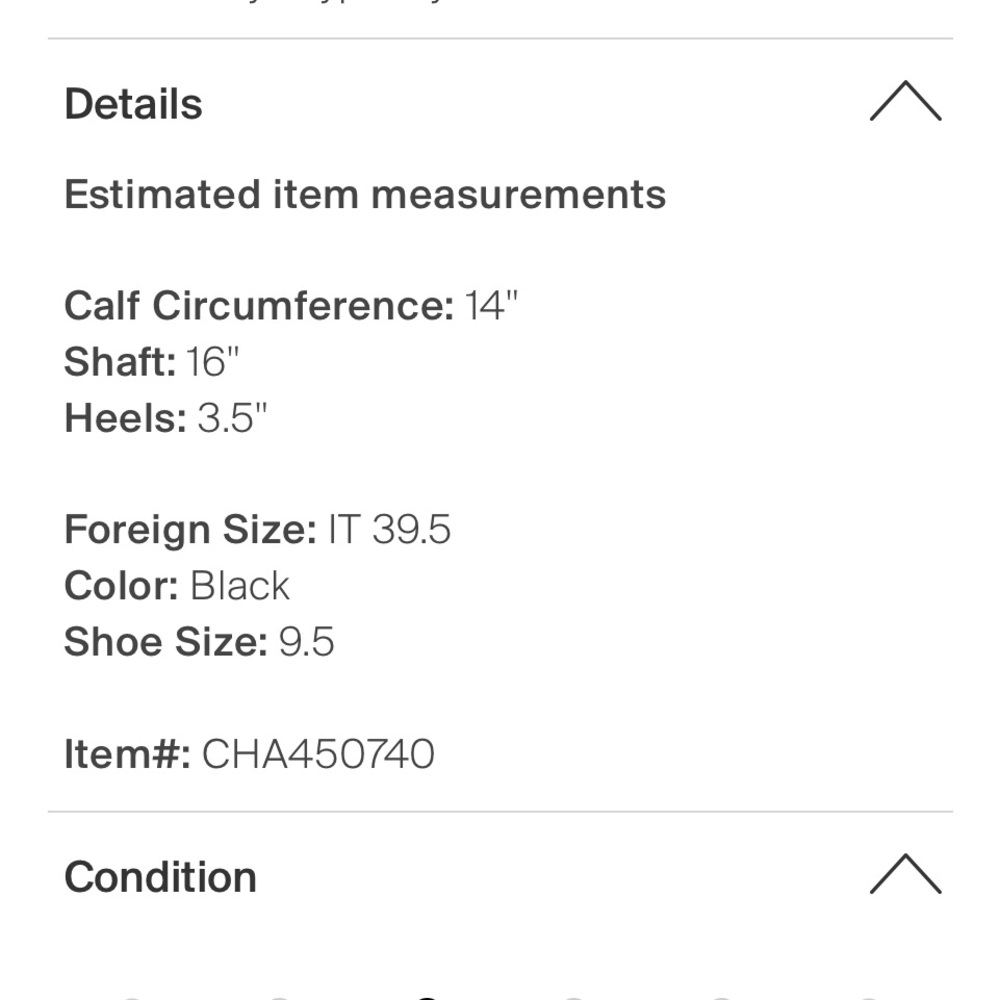 Chanel Knee High Boots - Picture 5 of 11